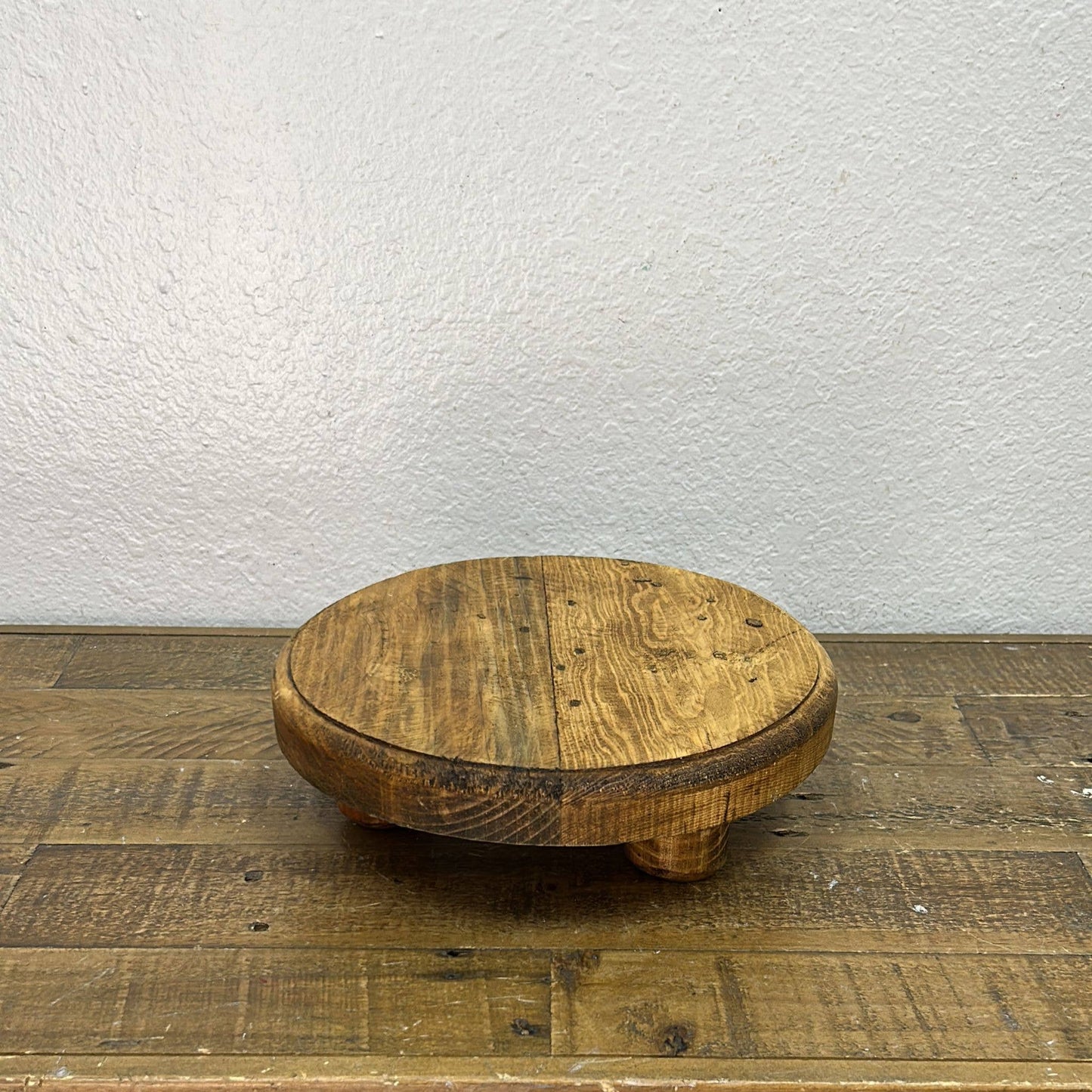 Wood Riser, Natural, Handmade