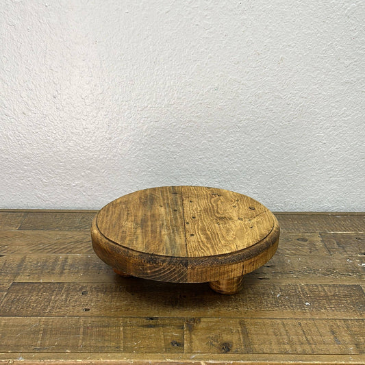 Wood Riser, Natural, Handmade
