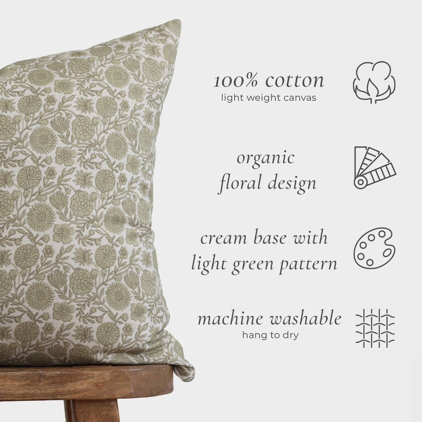 Gracie in Green - Lumbar - 12x20" | 12x40": 12x20"