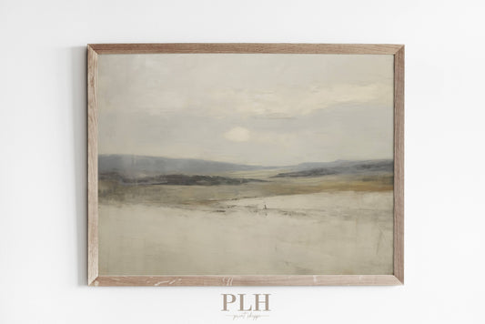 Beach Landscape Premium Quality Art Print: 5"x7"