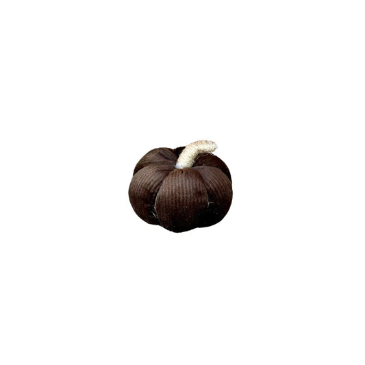 Large Mocha Corduroy Pumpkin